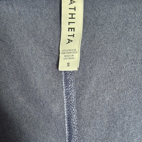 Athleta Harmony Wrap Long Sleeve Hooded Open Front Cardigan Sweater W1097 Sz S - Picture 7 of 12